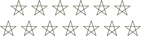 5-Point Stars