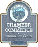 Brown County Chamber of Commerce Sign