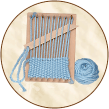 Click to View Enlarged Image of Children's Peg Loom