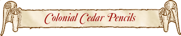Colonial Cedar Pencils