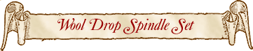 Wool Drop Spindle Set